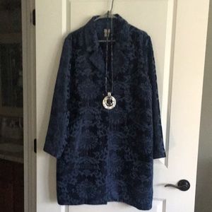 Velvet coat jacket